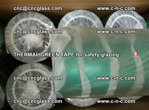 PET GREEN TAPE for EVALAM EVASAFE COOLSAFE EVAFORCE safety glazing (54)