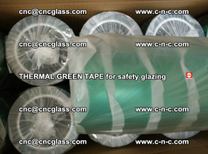 PET GREEN TAPE for EVALAM EVASAFE COOLSAFE EVAFORCE safety glazing (57)