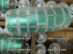 PET GREEN TAPE for EVALAM EVASAFE COOLSAFE EVAFORCE safety glazing (61)