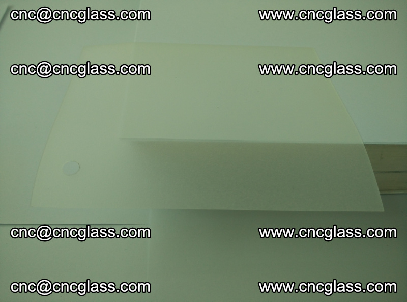 EVA glass interlayer film cool jade white (triplex glass) (13)